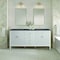 James Martin Vanities 72'' Double Vanity, Bright White w/ 3 CM Charcoal Soapstone Quartz Top 485-V72-BW-3CSP - alternate 3